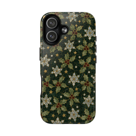 Mosaic Snowflakes Magnetic Case
