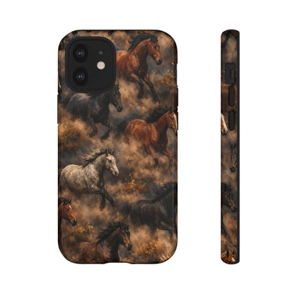 Running Horses Tough Case