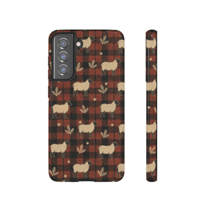 Plaid Sheep Tough Case