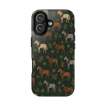 Wreath Horses Tough Case