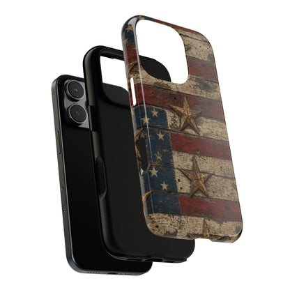 Patriotic Barn Stars Tough Case