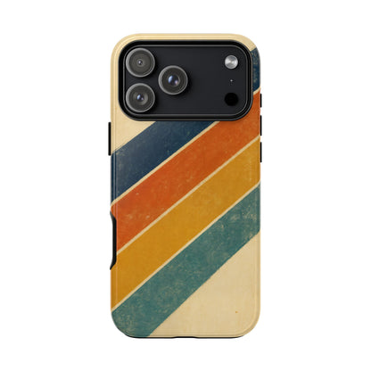 Retro Sunset Stripes Tough Case