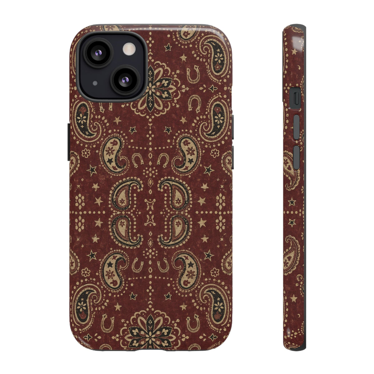 Burgundy Bandana Tough Case