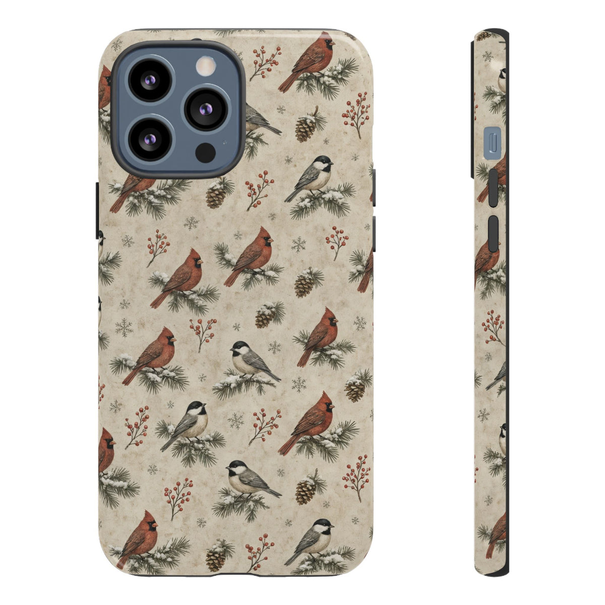 Cardinals And Chickadees Tough Case