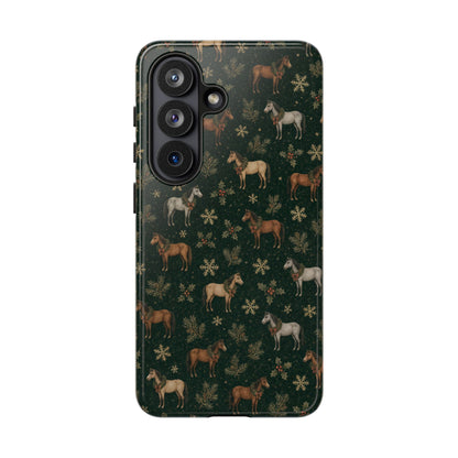 Evergreen Horses Tough Case