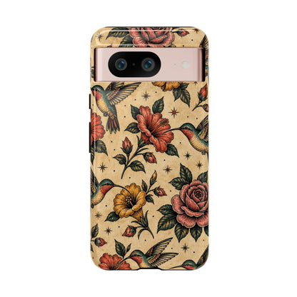 Hummingbird Rose Tough Case