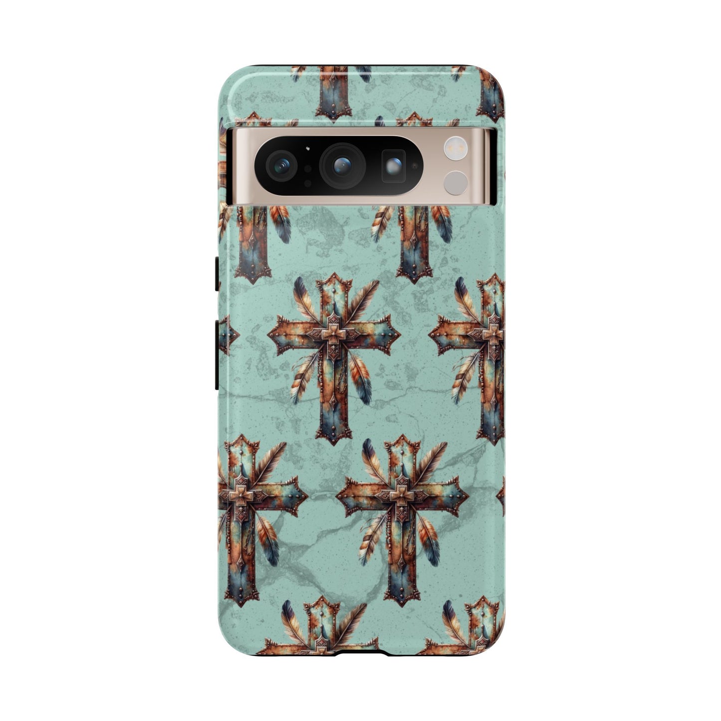Crosses And Feathers Tough Case
