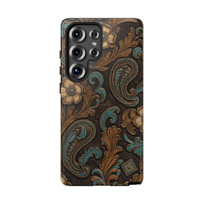 Tooled Paisley Tough Case