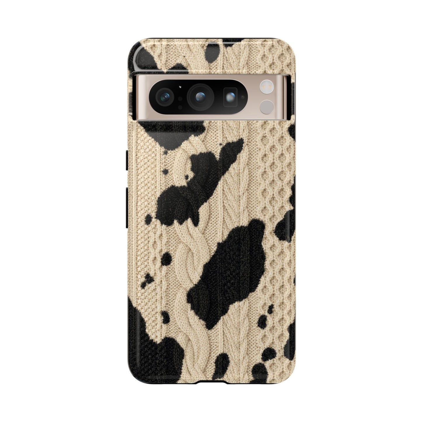Cable Knit Cowhide Tough Case