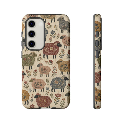 Folk Sheep Tough Case