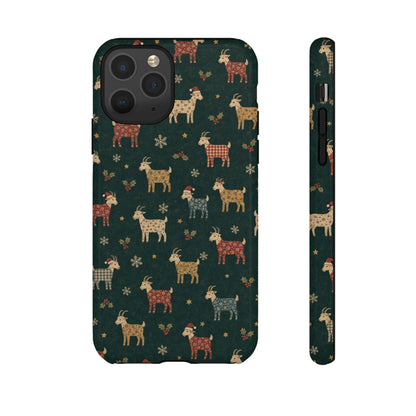 Yuletide Goats Tough Case