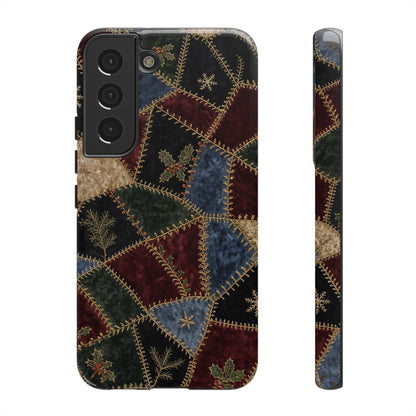 Winter Crazy Quilt Tough Case