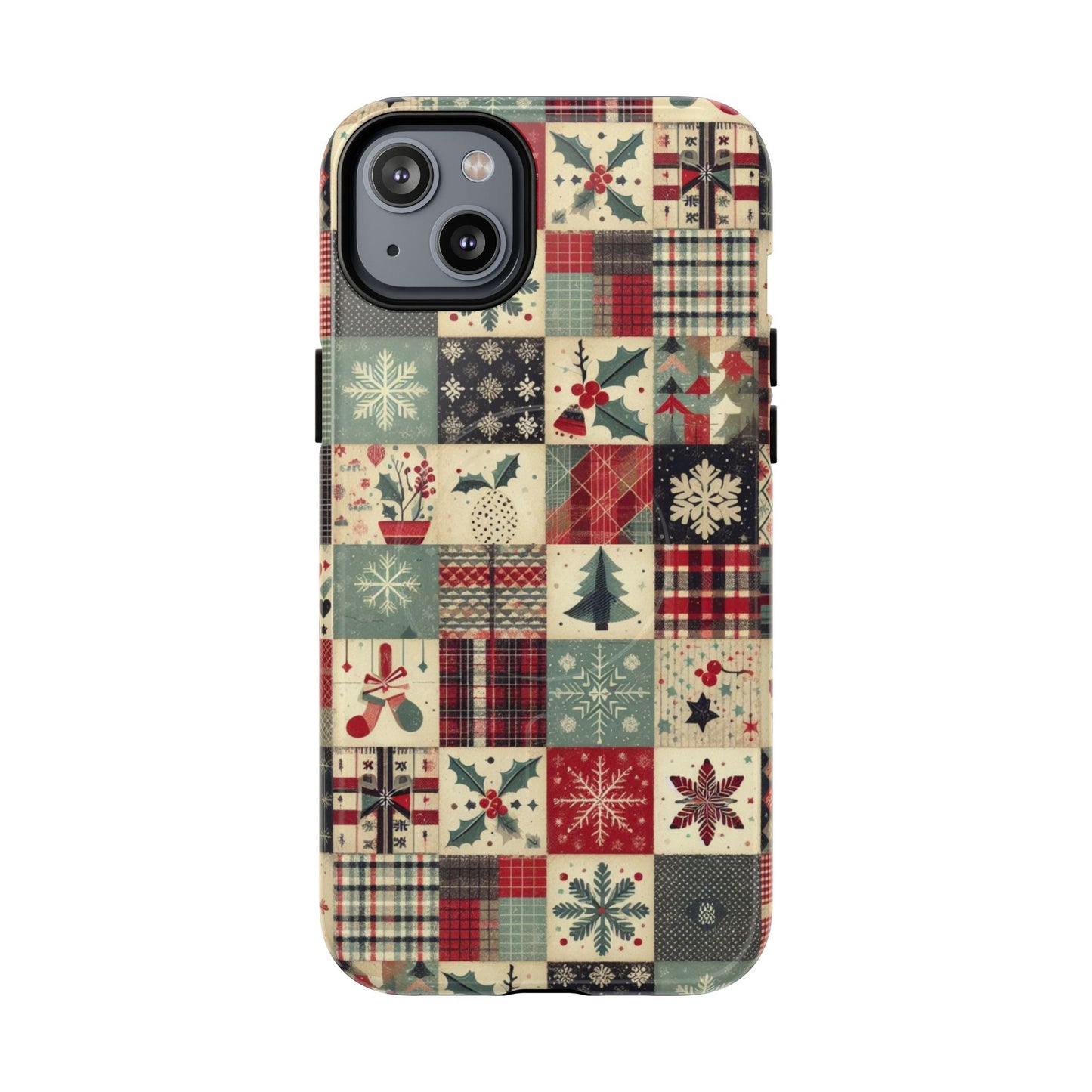 Christmas Quilt Magnetic Case