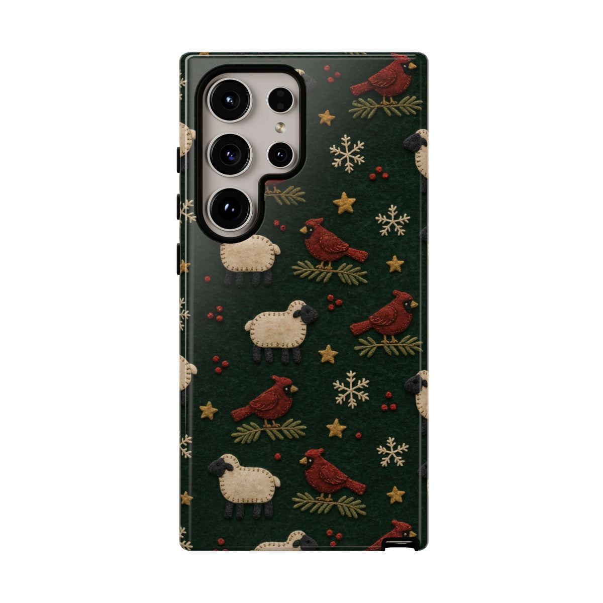 Felt Sheep Cardinals Tough Case