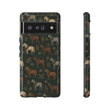 Wreath Horses Tough Case