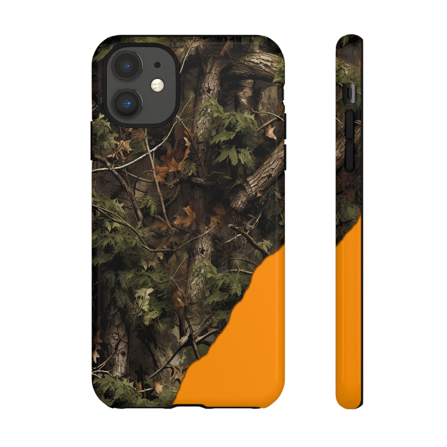 Torn Camo Orange Tough Case