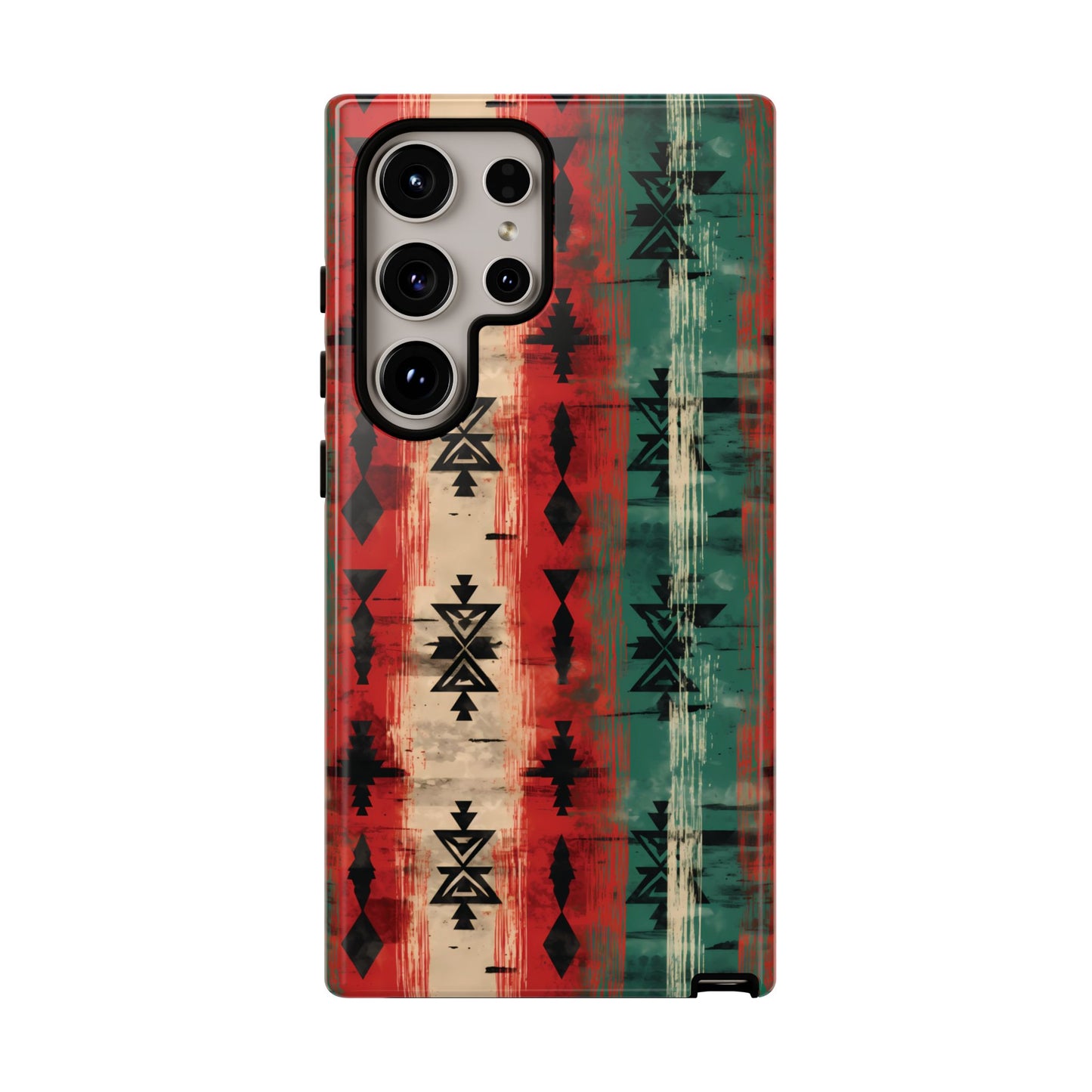 Christmas Grunge Aztec Tough Case