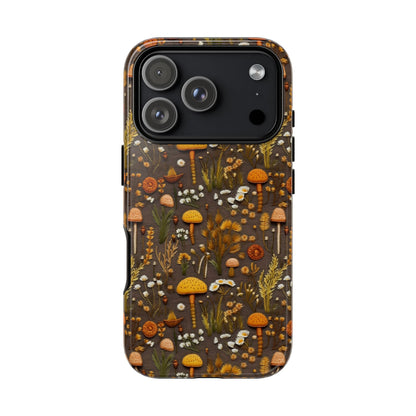 Brown Mushroom Tough Phone Case