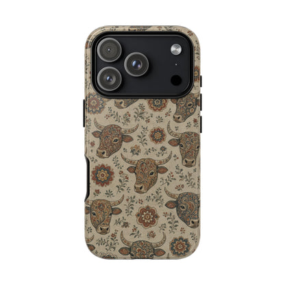 Folk Longhorn Tough Case
