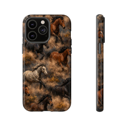 Running Horses Tough Case