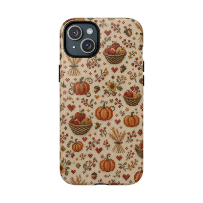 Pumpkin Stitch Magnetic Case