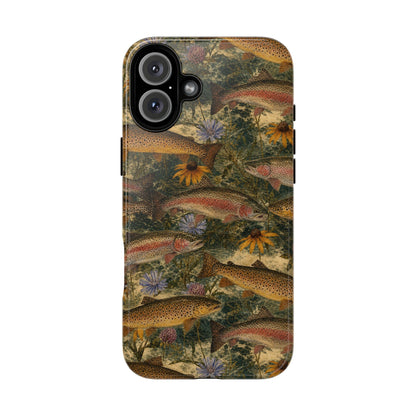 Floral Trout Tough Case