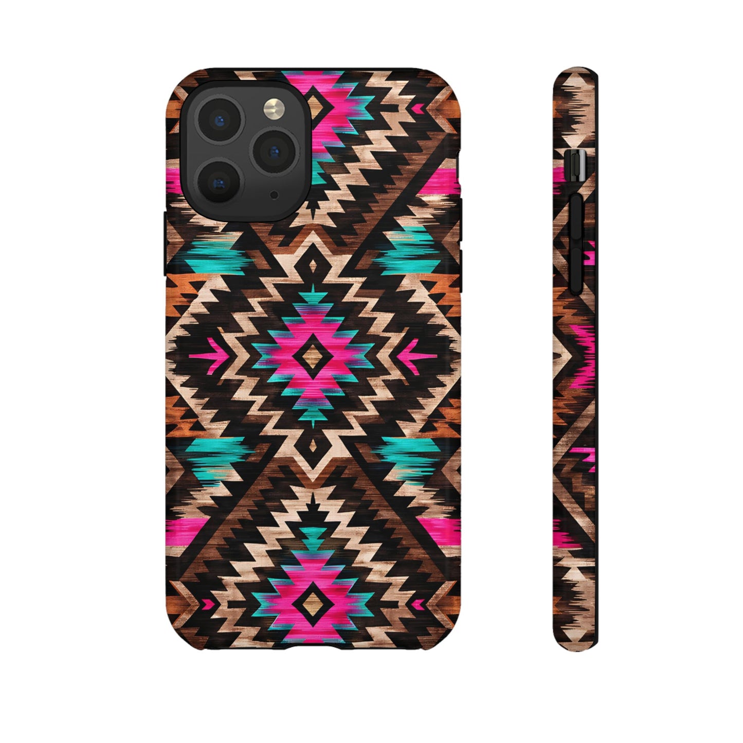 Neon Aztec Rug Tough Case
