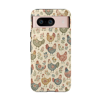 Calico Hens Tough Case