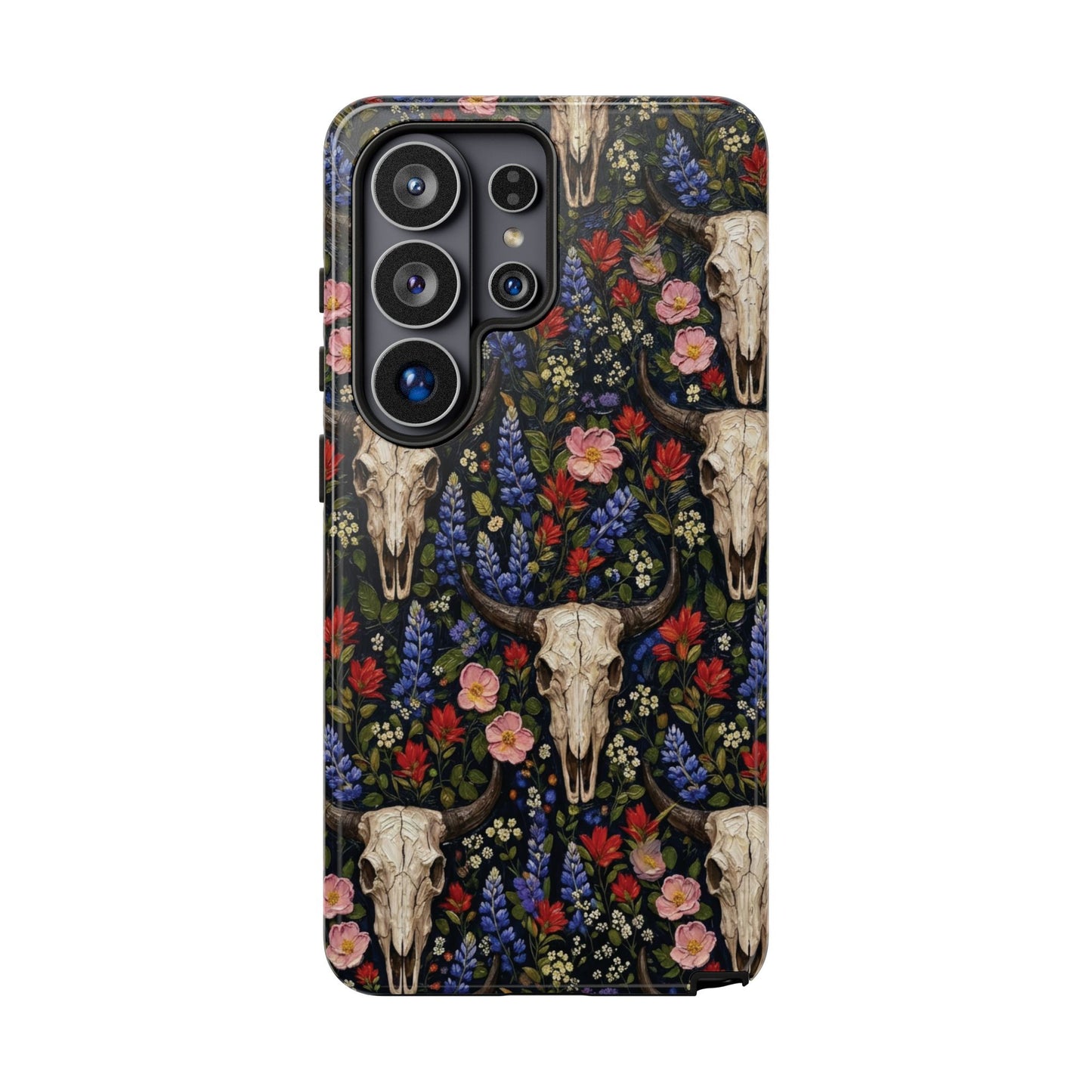 Floral Skull Tough Case