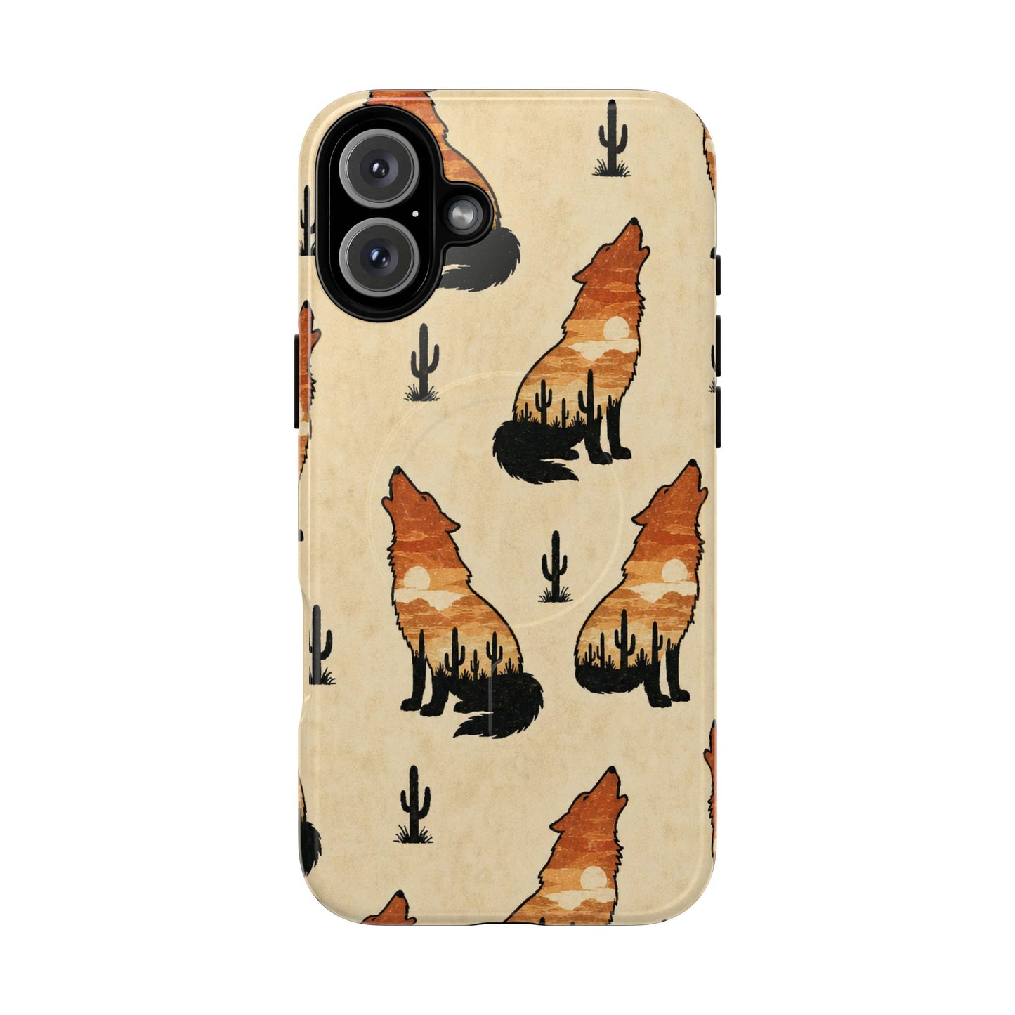 Desert Wolf Magnetic Case