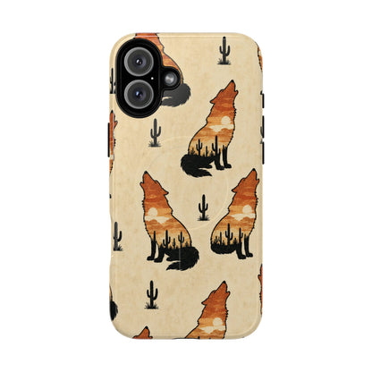 Desert Wolf Magnetic Case