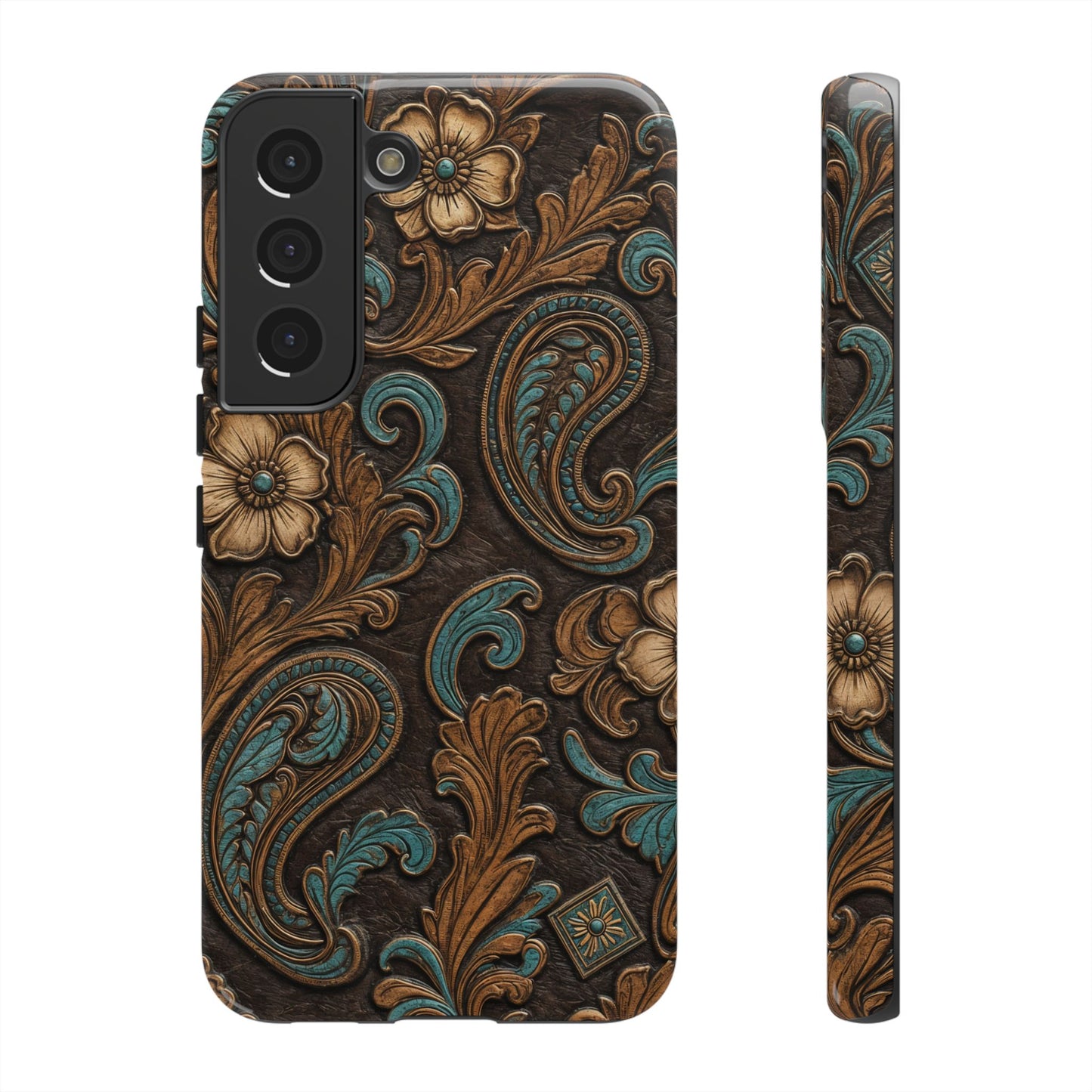 Tooled Paisley Tough Case