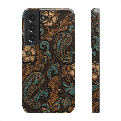 Tooled Paisley Tough Case