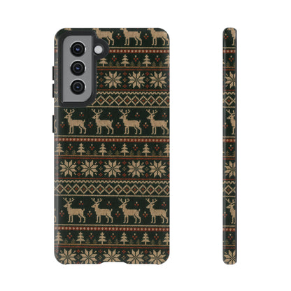 Fair Isle Deer Tough Case