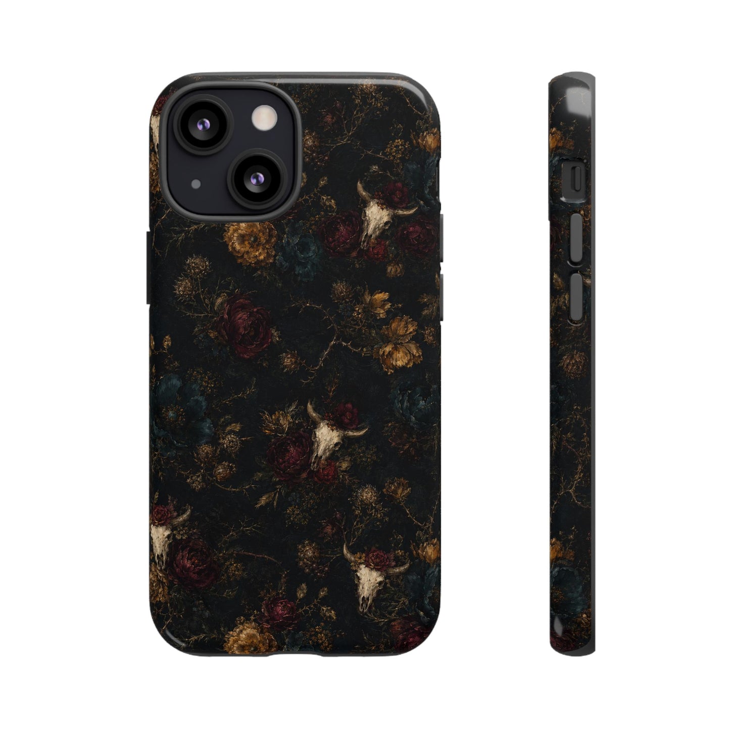 Bull Skull Bloom Tough Case