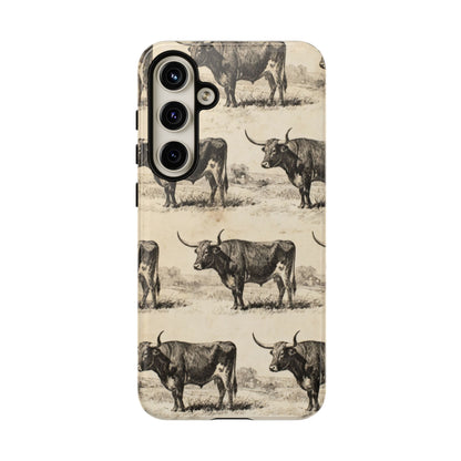 Vintage Longhorns Tough Case