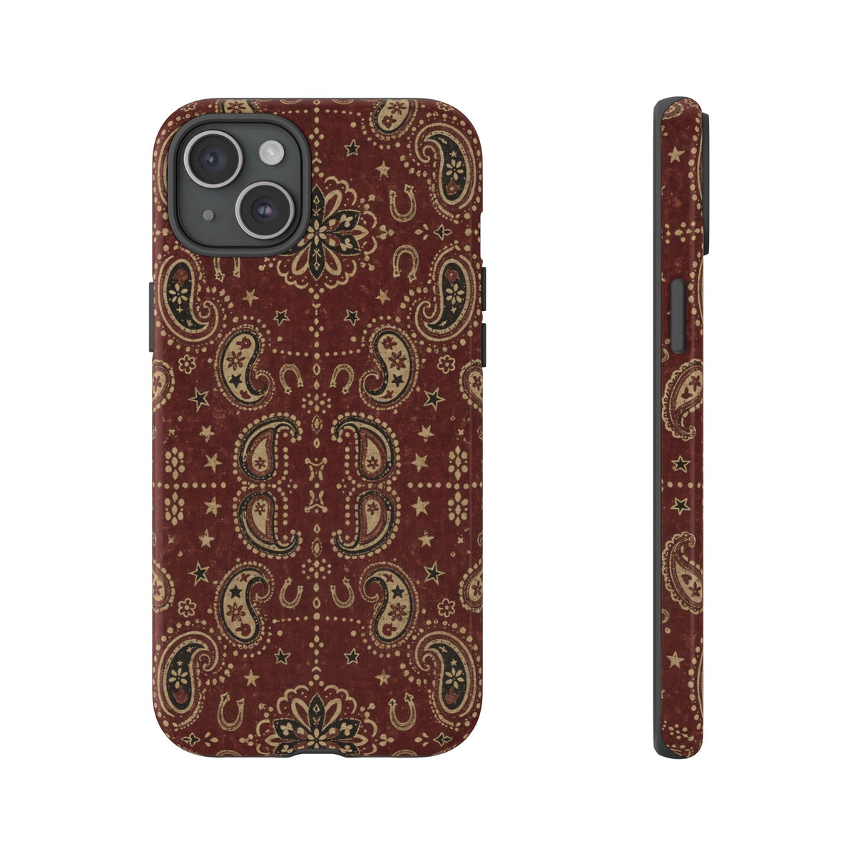 Burgundy Bandana Tough Case