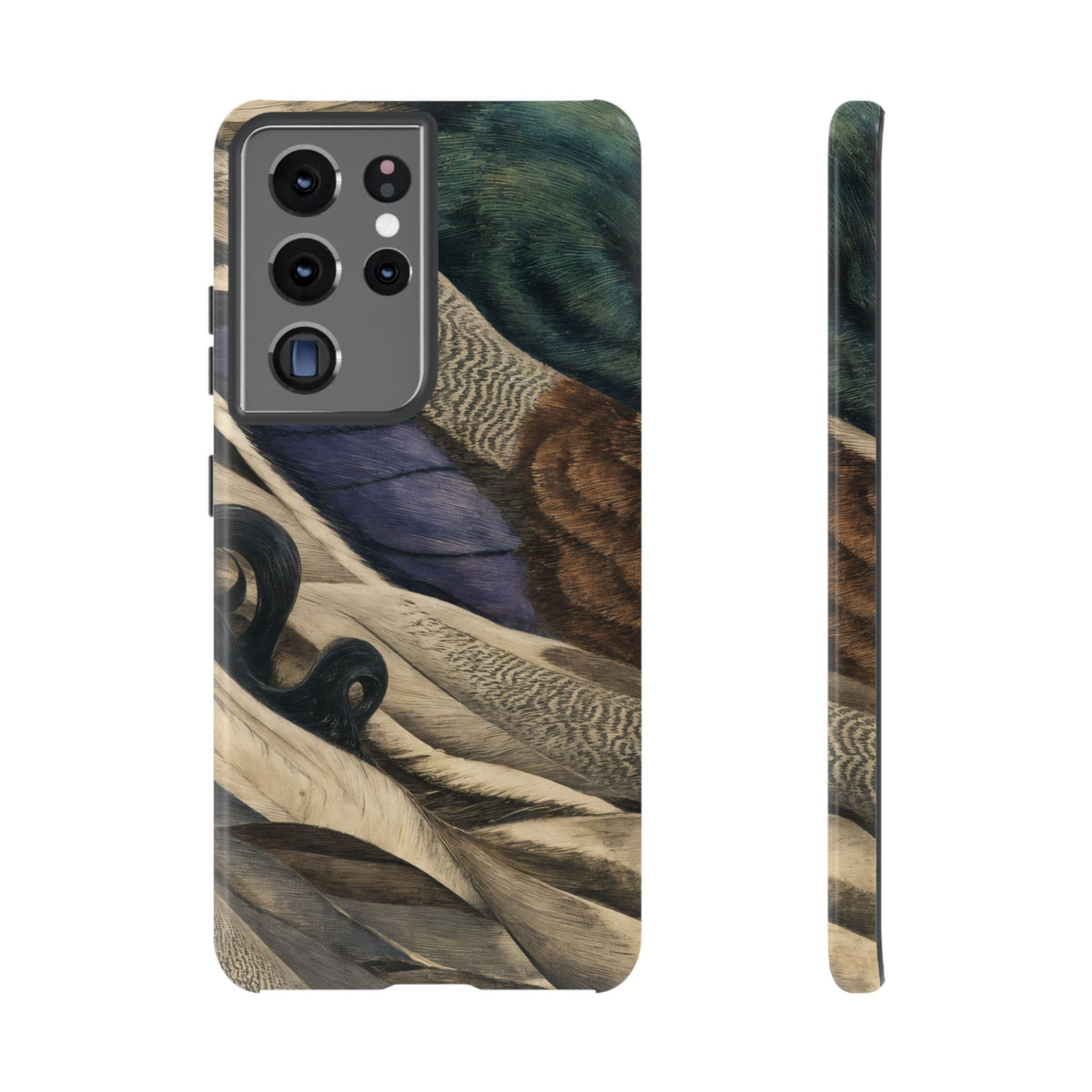 Mallard Feathers Tough Case