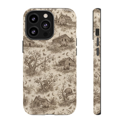Opossum Toile Tough Case