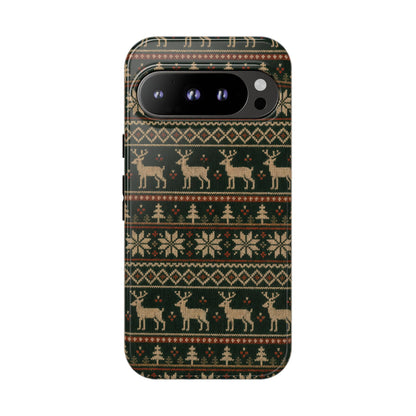 Fair Isle Deer Tough Case