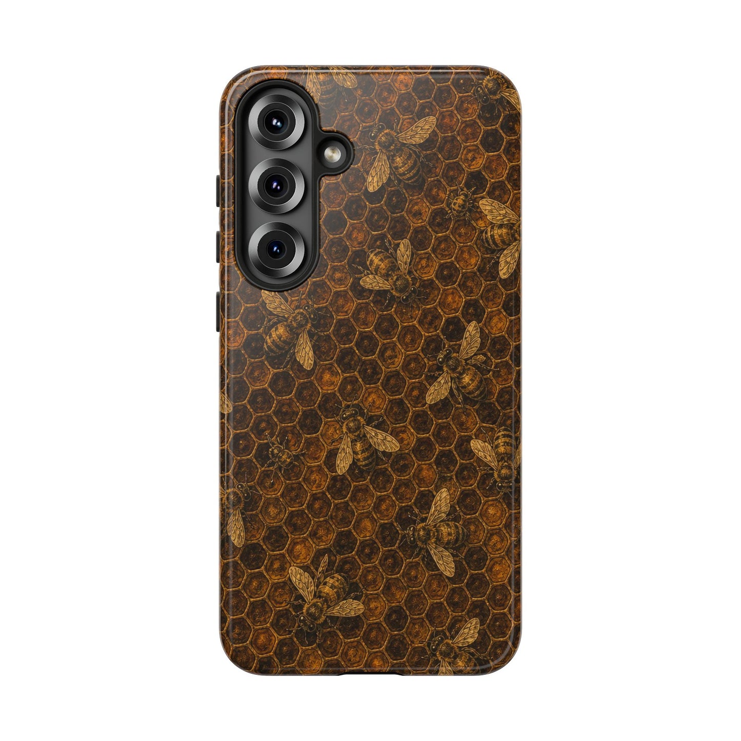 Golden Honeycomb Tough Case