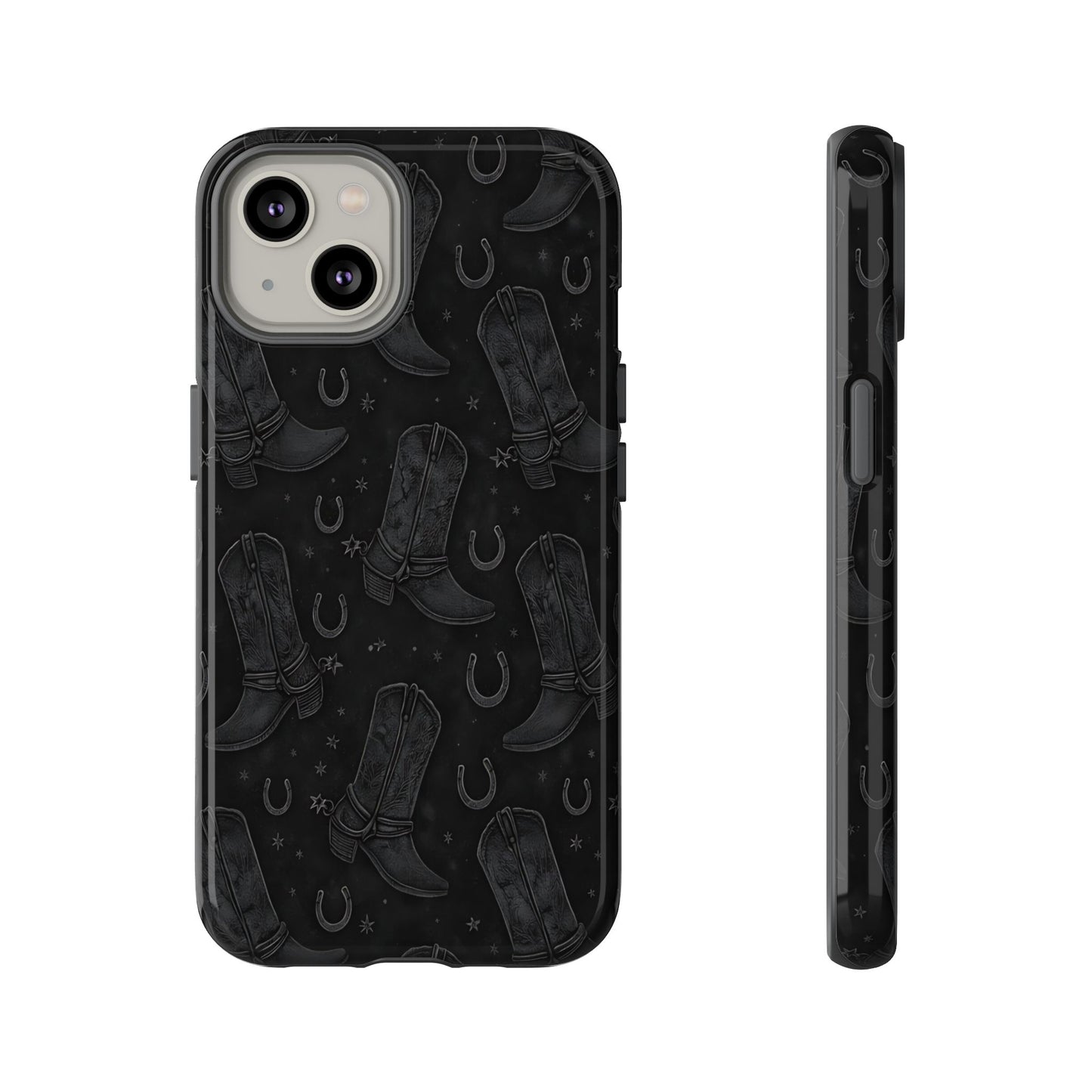 Western Noir Boots Tough Case