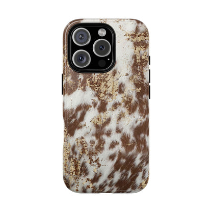 Aztec Cowhide Magnetic Case