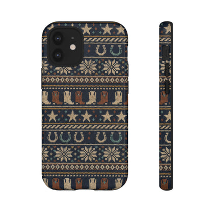 Fair Isle Boots Tough Case