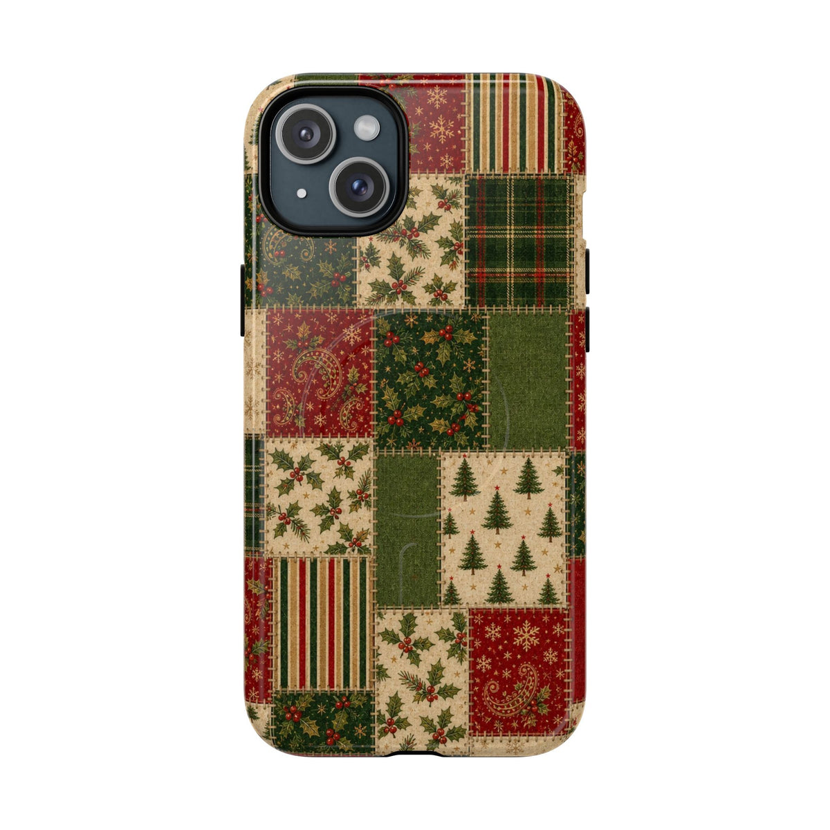 Holiday Patchwork Magnetic Case