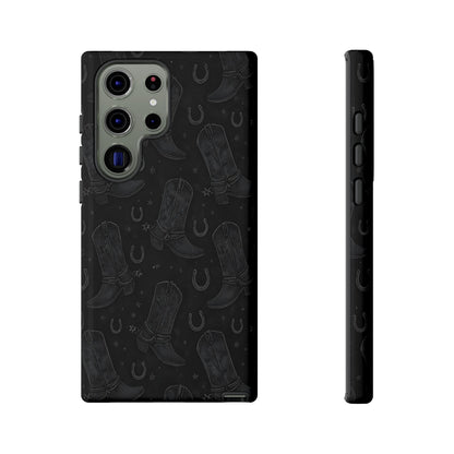 Western Noir Boots Tough Case
