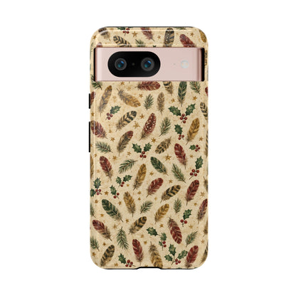 Christmas Feathers Tough Case
