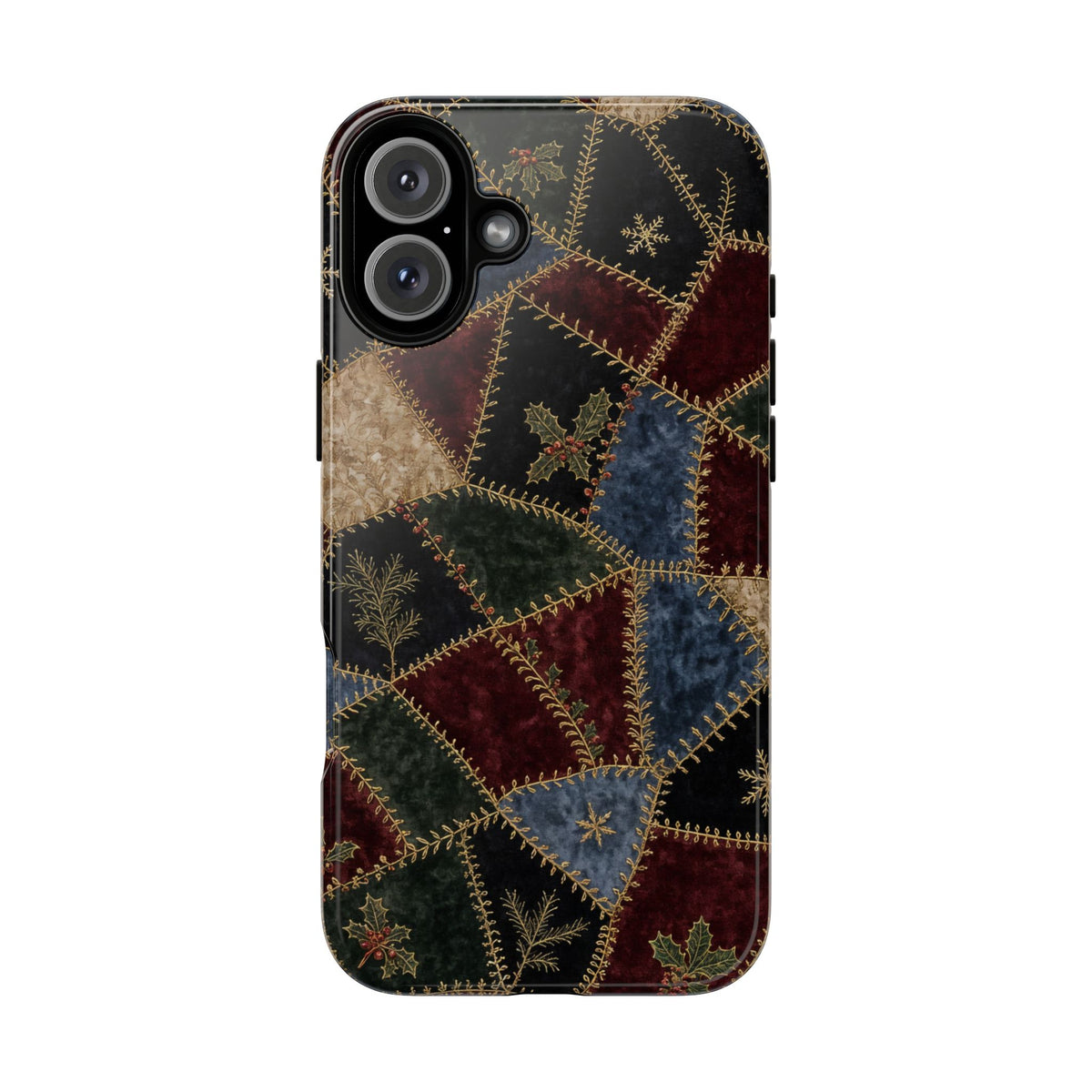 Winter Crazy Quilt Tough Case