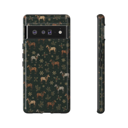 Evergreen Horses Tough Case