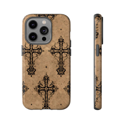 Western Gothic Crosses Tough Case